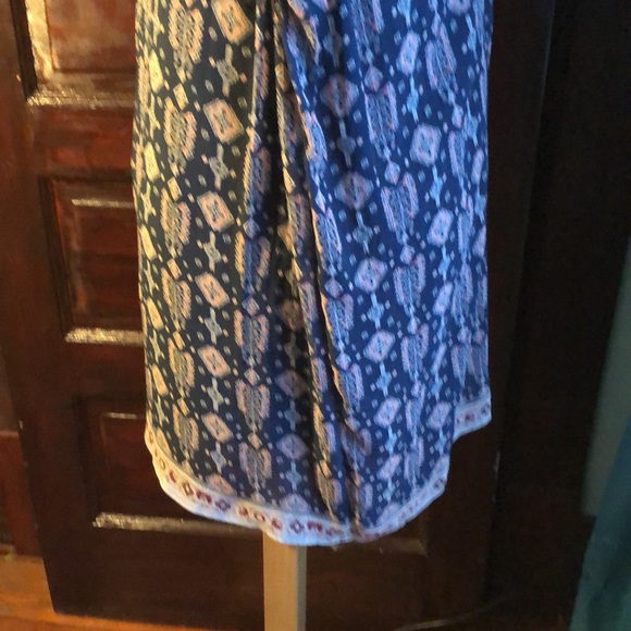 Hollister Boho Spaghetti criss cross Strap Loose Fit Lined Slip Dress, XS - Picture 6 of 14